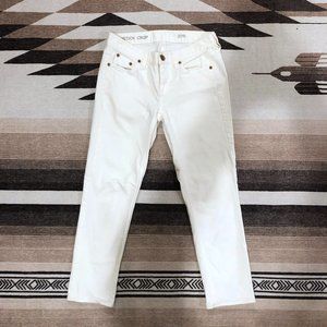 Gap Matchstick Crop Jean in White